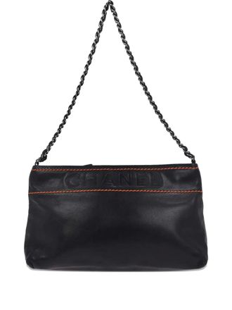 Chanel Borsa tote in pelle di agnello 2005 - Nero