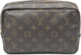 Louis Vuitton Pre-owned Womens Toiletry Pouch PM - Brown - One Size