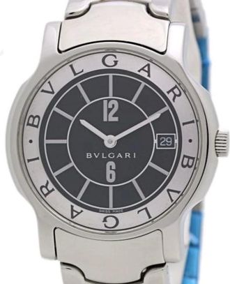 Bulgari Pre-owned Watches, male, Black, Size: ONE SIZE Pre-owned Vintage Wristwatch