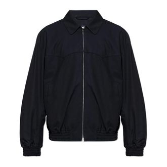 Comme Des Gar&ccedil;ons Jassen, Heren, Blauw, M, Katoen, Katoenen jas met kraag