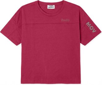 Freddy T-shirt boxy cropped da donna girocollo
