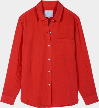Rails Ellis Gauze Button-Front Shirt
