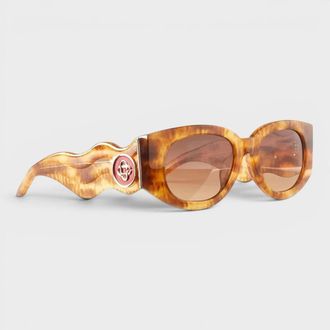Casablanca Memphis Sunglasses Gold Brown