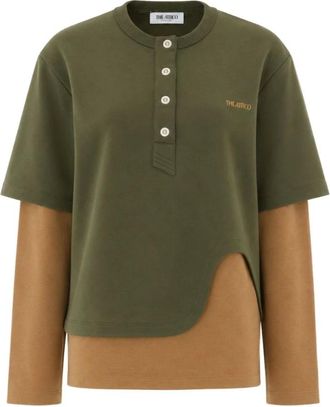 The Attico Donna, Top, Verde, S, new