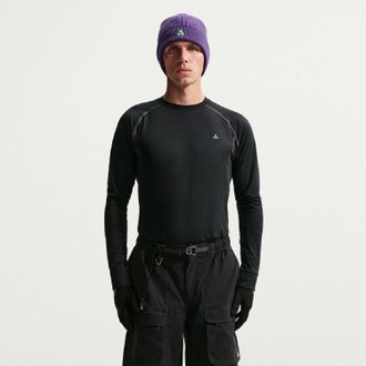 Nike Mens ACG Wildsee Long-Sleeve Top Black XL