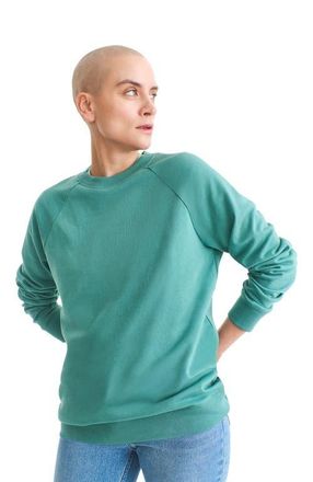 primary Unisex Fit 24/7 Sweatshirt in Sunwashed Teal at Nordstrom, Size Xx-Large