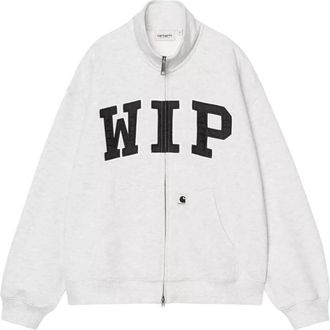 Carhartt Work in Progress WIP Jacket - Dames - Vesten met rits - Grijs - S - Katoen - Hoodies & sweatvesten