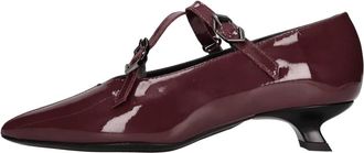 Poesie Veneziane Patent Ballet Flats - Dames - Pumps - Rood - 36 EU - Leer - Schoenen