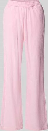 Jack & Jones Wide Leg Pants mit elastischem Bund Modell ELLA in Rosa, Gr&ouml;&szlig;e XL/32