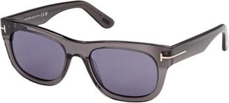 Tom Ford Marshall-02 Zonnebrillen - Heren - Zonnebrillen - Grijs - 54 MM - Accessoires