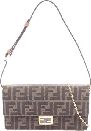 Fendi Pre-owned Fendi Zucca Canvas Baguette Satchel Ladies I71QV0A6NVLH5OP0