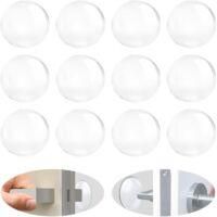 OEM 12 Topes De Puerta Para Interiores, Protectores De Manijas De Puerta, Protegen Paredes Y Muebles - - Topes De Manijas De Puerta - Crezuo