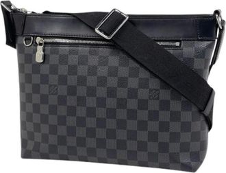 Louis Vuitton Pre-owned Cross Body Bags, male, Black, Size: ONE SIZE Pre-owned Messenger Bag