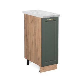 Vicco Armario De Farmacia Fame-line, Verde Dorado Casa De Campo, 30 Cm, Et M&aacute;rmol Vicco