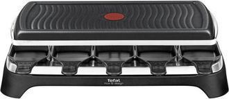 T-fal Re4588 Parrilla De Interior 10 Personas(s) 1350 W Negro, Acero Inoxidable