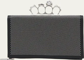 Alexander McQueen Punk Studded Flat Pouch Bag