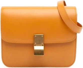 Celine Pre-owned Cross Body Bags, female, Orange, Size: ONE SIZE Pre-owned Cross Body Bag