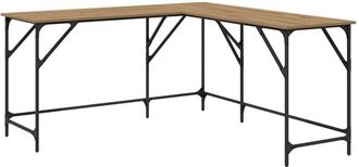 vidaXL Escritorio Roble Artesanal 149 X 149 X 75 Cm Vidaxl