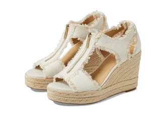 Michael Kors Berkley Mid Wedge Womens Shoes Optic White 1 : 7.5 M, Synthetic