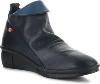 Softinos Rara Wedge Bootie in Navy at Nordstrom, Size 10-10.5Us