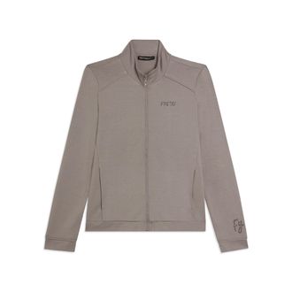 Freddy Felpa Zip e fondo asimmetrico con logo FREDDY in strass