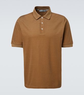 Canali Cotton polo shirt
