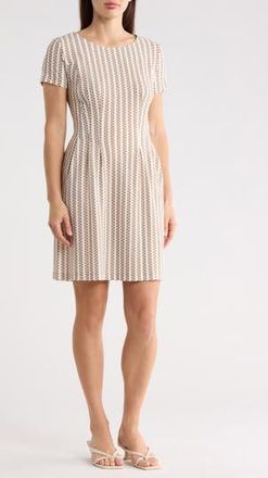 Connected Novelty Knit Dress in Natural at Nordstrom Rack, Size 12