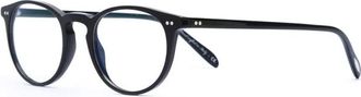 Oliver Peoples Riley-R Optische Brilmontuur - unisex - Brillen - Zwart - 49 MM - Accessoires