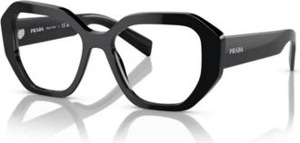 Prada Vista Stijlvol Model Zonnebril - unisex - Brillen - Zwart - 52 MM - Accessoires