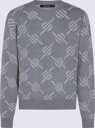 Daily Paper Clothing Grey Cotton Knitwear