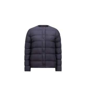 Moncler Gerbe Short Down Jacket Blue Size 2