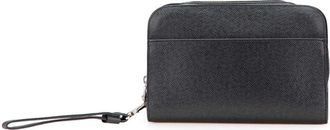Louis Vuitton Pre-owned Clutches, female, Black, Size: ONE SIZE Pre-owned Everyday Pouch with Wrist Strap