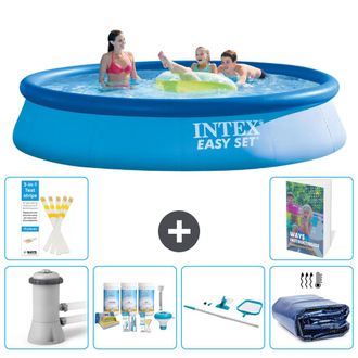 Intex Piscina Easy Set Redonda - 396x84 Cm - 7-piezas S267