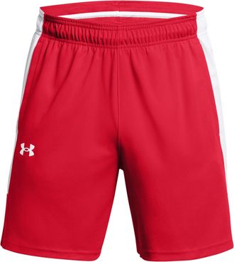 Under Armour Mens UA Baseline Short Pants Red