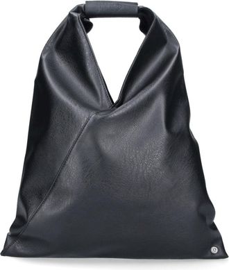Maison Margiela Black Japanese Triangular Fabric Handbag