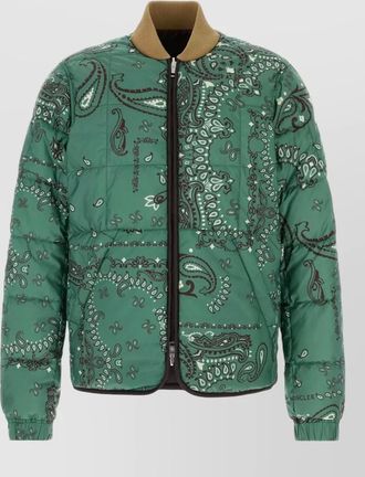 Moncler reversible printed down puffer jacket