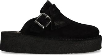 Clarks Slippers Trek Wedge - Nero