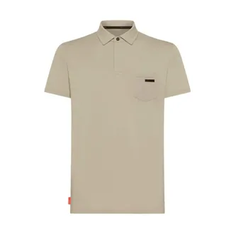 Roberto Ricci Design Polo Shirts, male, Beige, Size: XL Revo Polo