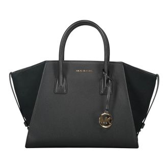 Michael Kors Calf Leather Zippered Tote Bag