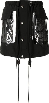 TAKAHIROMIYASHITA TheSoloist. cargo-pocket belt bag - unisex - Nylon/Cotton - S - Black