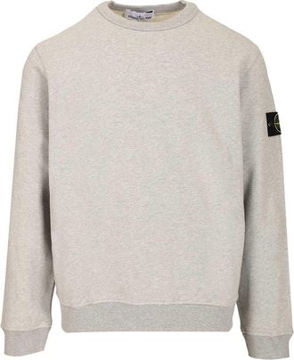 Stone Island Sweatshirt In Organic Cotton