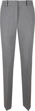 Iro Slim Straight-Leg Tailored Pants with Subtle Texture