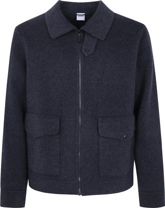 Aspesi Abrigo de lana doble - Jackets - Hombre - Gris - XL