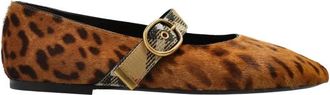Burberry Robin Ballerinas - Dames - Ballerinas - Bruin - 37 EU - Leer - Schoenen