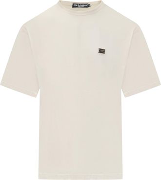 Dolce & Gabbana Cotton Crew-neck T-shirt