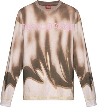 Diesel Long Sleeve T-shirt t-boxt-ls-show