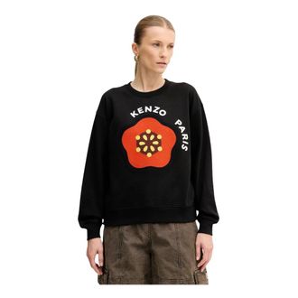 Kenzo Hoodies & sweatvesten, Dames, Zwart, L, Sweatshirts