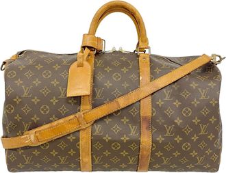 Louis Vuitton Brown Boston Bag (Pre-Owned)