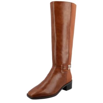 Journee Collection Comfort Foam Londyn Boots Cognac LONDYN-COGNAC Womens