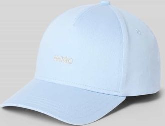 HUGO BOSS Basecap aus reiner Baumwolle Modell CARA in Hellblau, Gr&ouml;&szlig;e 1